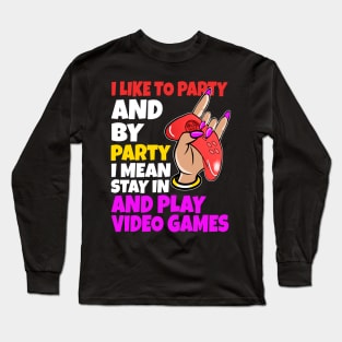 iliketoparty Long Sleeve T-Shirt